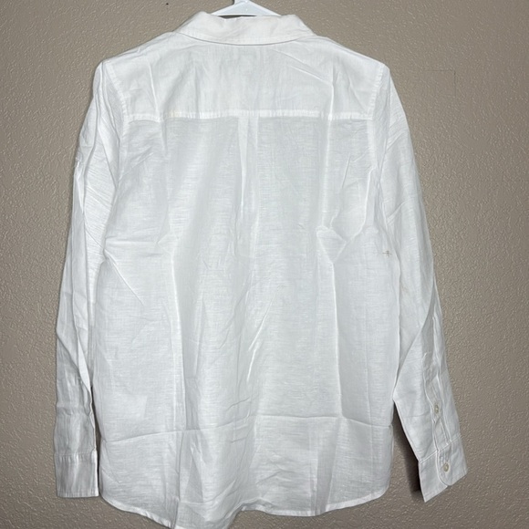 J. Crew Factory Linen-Blend Button-Up Shirt - Picture 11 of 14